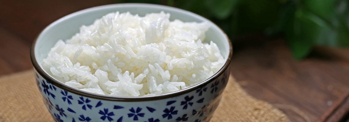 Rice in a bowl